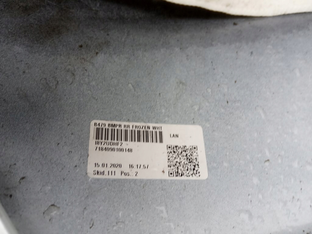 фото №9, Ford fiesta mk8 2017-23r. - бампер задняя