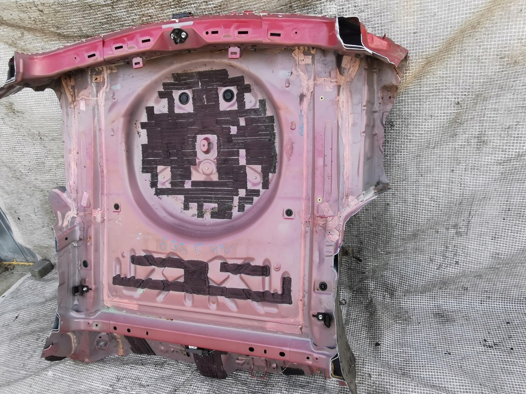 фото №6, Mazda 6 iii gj gl 12-18 kombi pas задний поддон пол багажника 41v