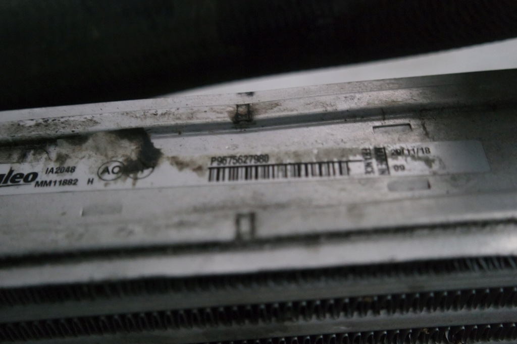 фото №7, Інтеркулер радіатор комплект peugeot 308 t9