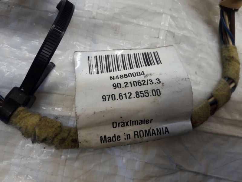 фото №10, Porsche panamera 970 жгут электропроводка отопителя