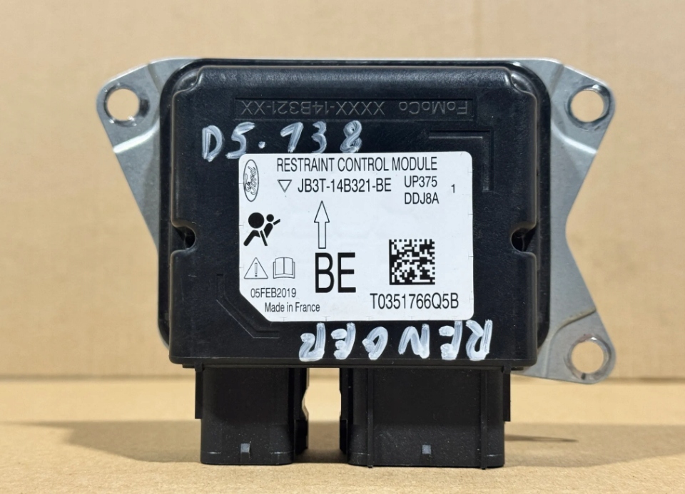 фото №1, Ford ranger iv модуль блок керування подушок повітряних jb3t-14b321-be