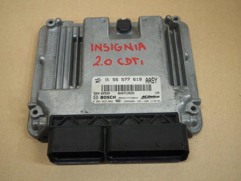 фото №1, Бортовий комп'ютер блок керування двигуна opel insignia 2.0 cdti