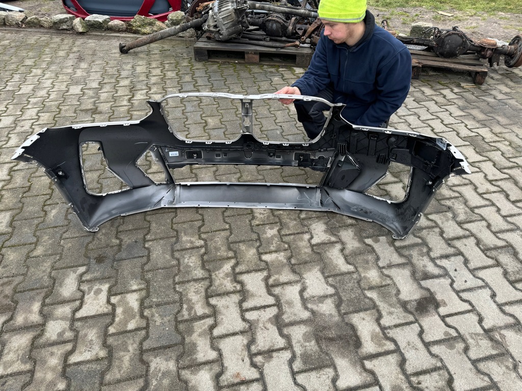 фото №11, Bmw ix3 g08 lift lci m-pakiet бампер передній оригінальний