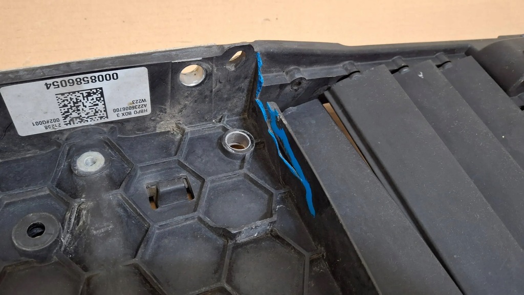 фото №8, Впуск шторка напрямна повітря mercedes s-klsas w223 a223