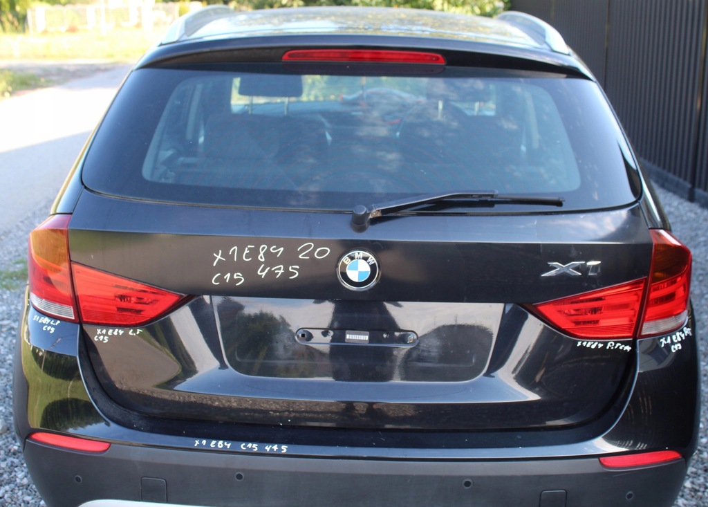 фото №1, Крышка багажника багажника bmw x1 e84 475 blacksapphire