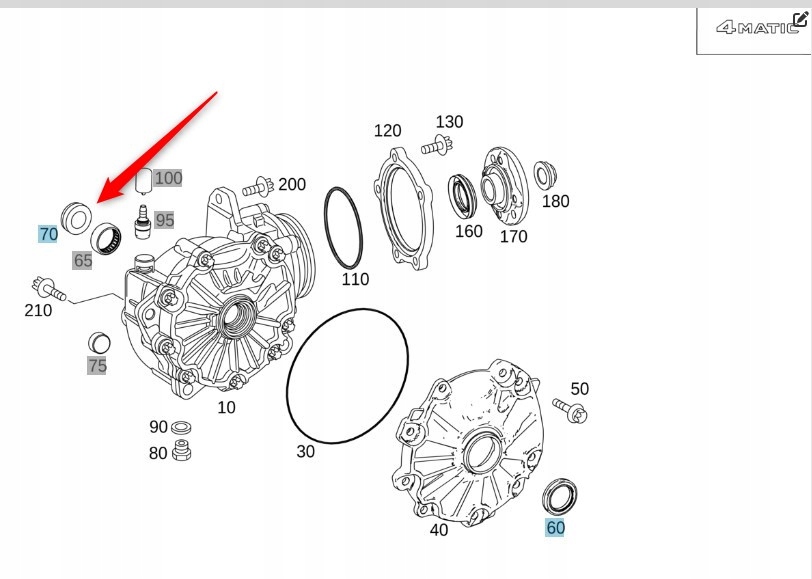 фото №5, Сальник mercedes піввісь оригінал 0139971946
