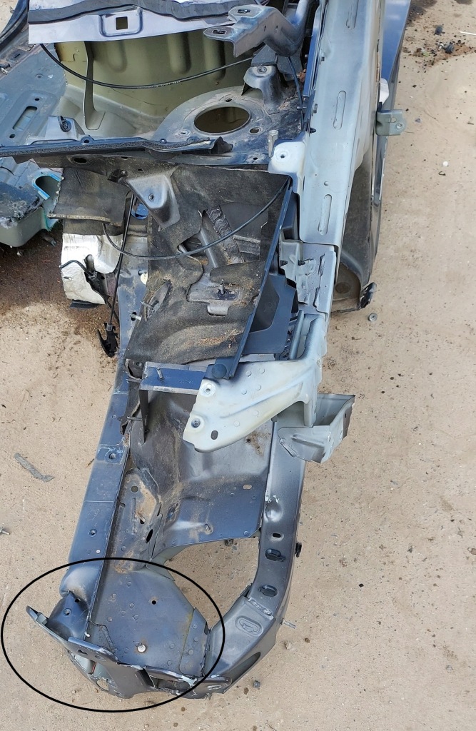 фото №2, Pacifica 16-24r чверть лівий перед