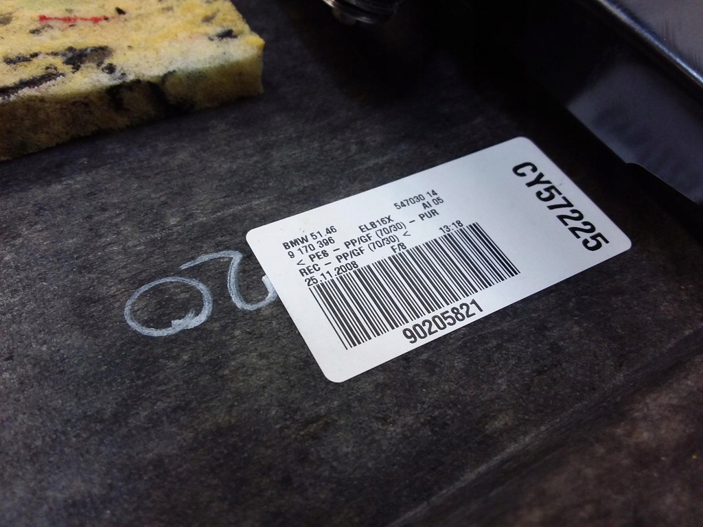 фото №11, Bmw 7 f02 long полка багажника шторка 9170396