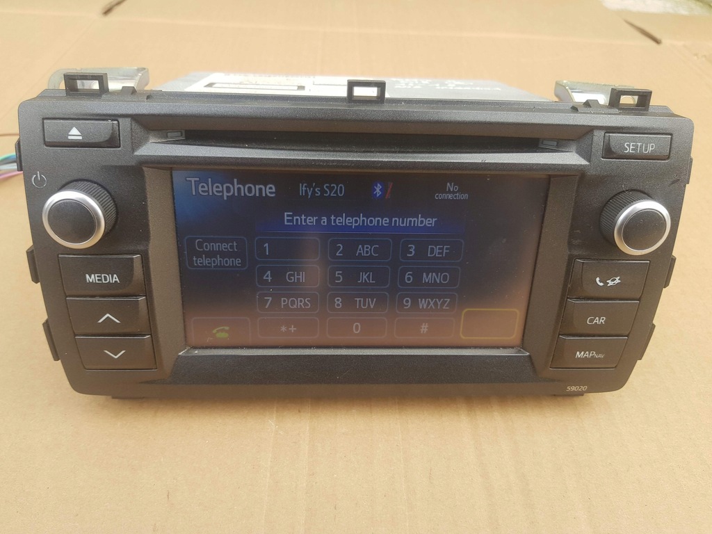 фото №8, Радіо cd toyota auris ii 2012-2015 ні гібрид