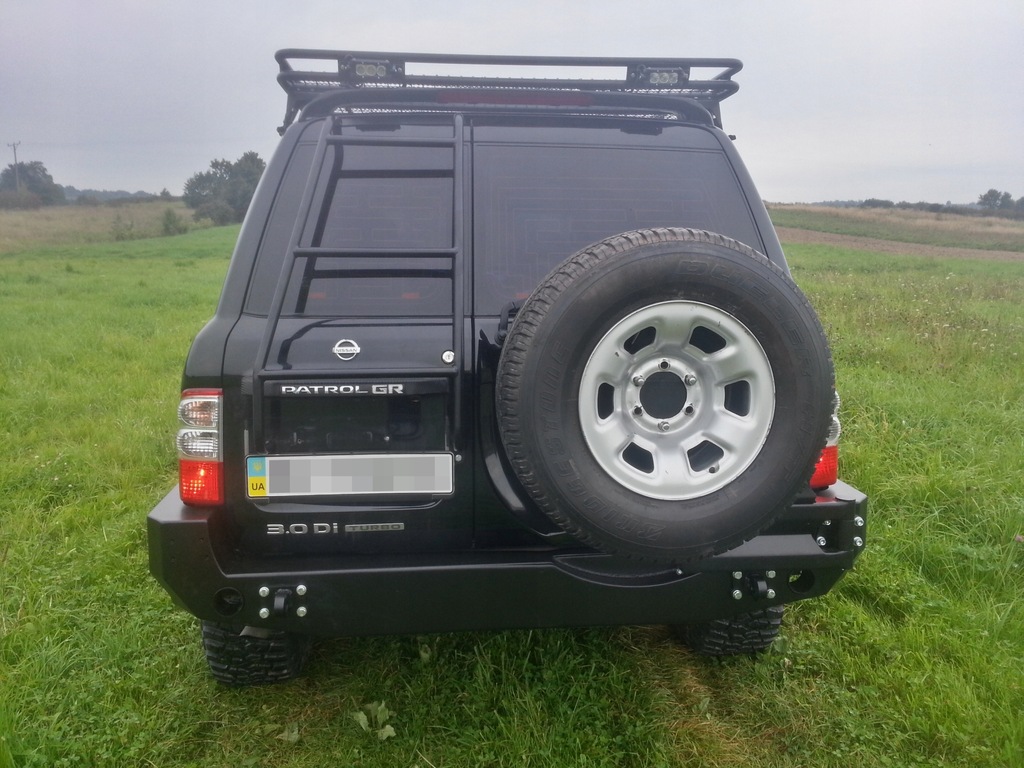 фото №6, Бампер сталевий задній задня nissan patrol y61 якість