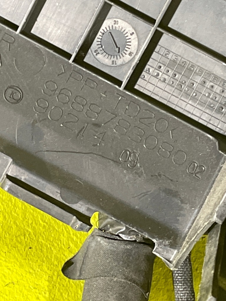 фото №7, Citroen ds3 захист з запобіжник акумулятор 9688783080