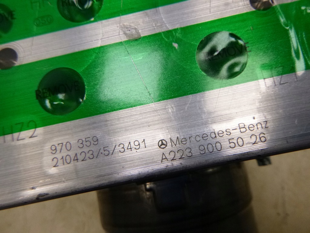 фото №10, Mercedes w223 a223 насос abs комплектная блок управления