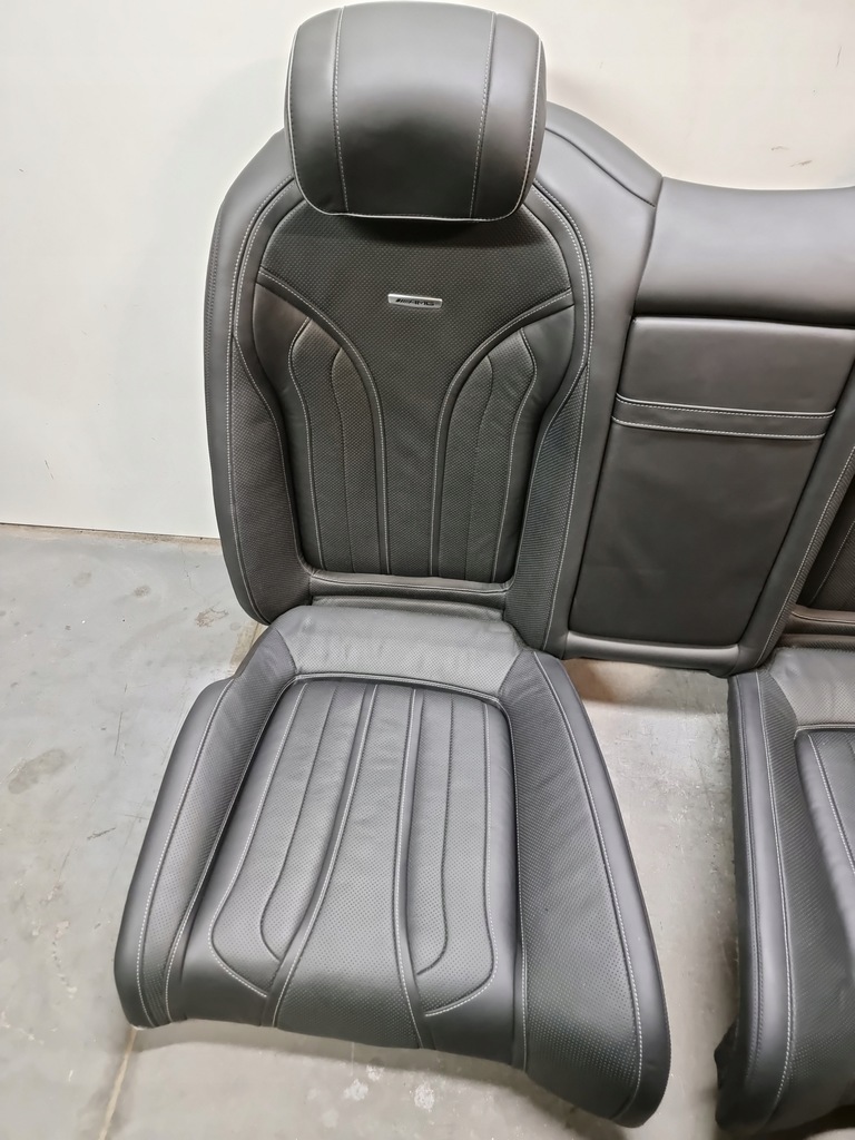 фото №5, Mercedes w217 сидіння сидіння заднє сидіння комплект