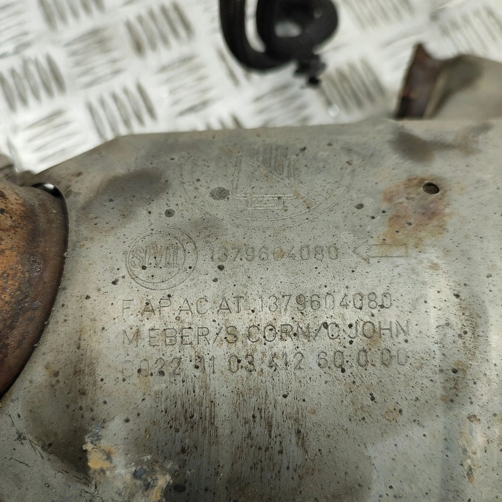 фото №7, Citroen jumper 2017 фільтр часток твердих каталізатор / fap / dpf