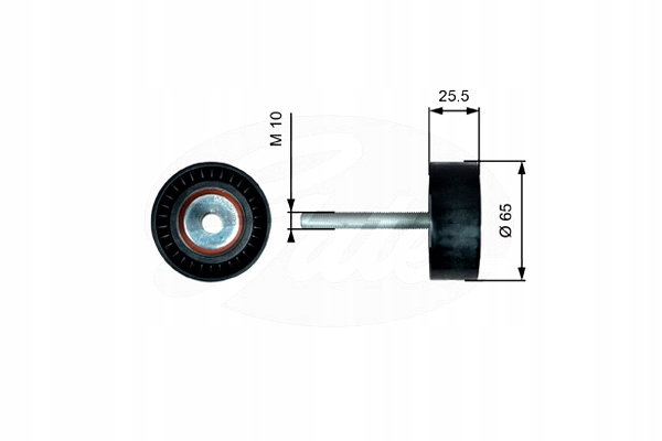 Купити Gates t36772 ролик напрямна / напрямна, ремінь клиновий зубчастий