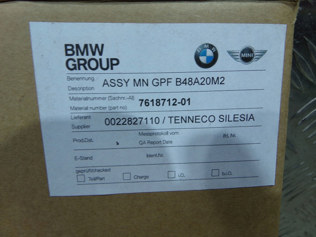 фото №9, Bmw 2 u06 x1 u11 23ix 25ex 30ex фільтр часток твердих каталізатор dpf