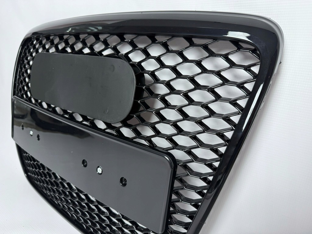 фото №12, Audi a6 c6 решётка радиатора решётка радиатора радиатора plaster соты 04-12 чёрный блеск