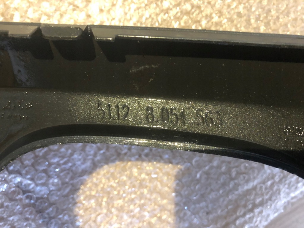 фото №8, Bmw 4 f32 f33 f36 51128054563 накладка диффузор спойлер бампера задняя