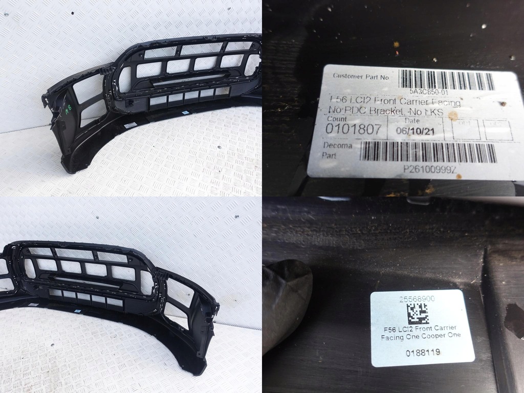 фото №11, Mini cooper f56 f55 lci lift 21- бампер перед