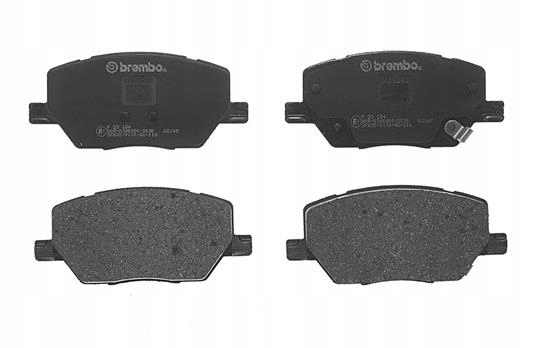 фото №6, Brembo гальмівні колодки гальмівні задня fiat 500x jeep compass renegade 1.0-2.4