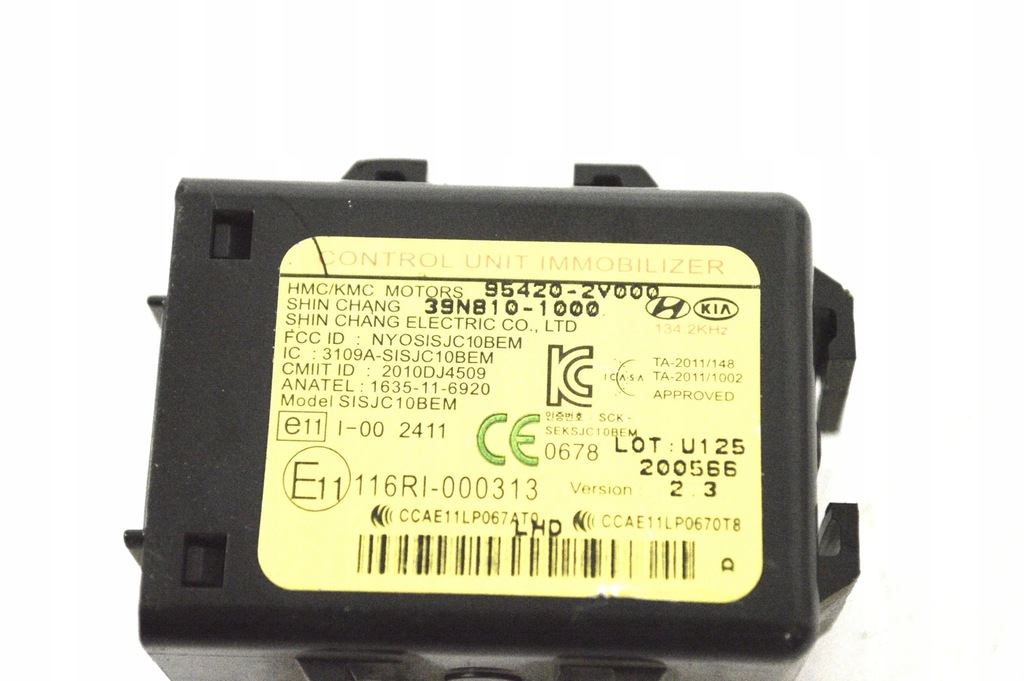 фото №6, Hyundai i40 2012 модуль / блок управления иммобилайзер