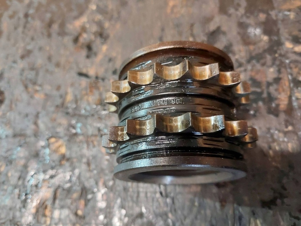 фото №9, Колесо зубчасте вала колінчастого bmw 5 e39 520i m52b20 206s3 1719984