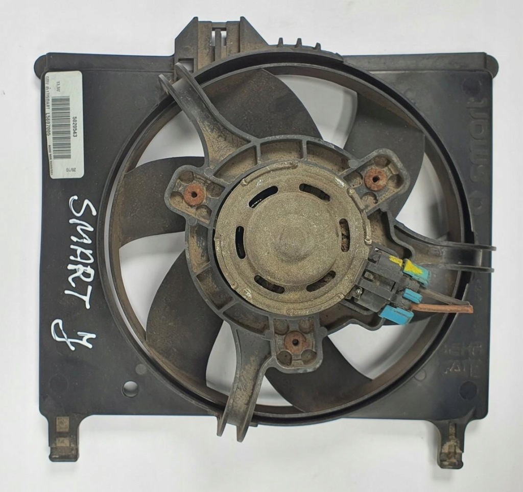 фото №1, Вентилятор радіатора smart fortwo ii 451 1.0 t a4515000901