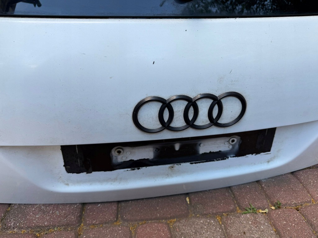 фото №12, Кришка багажника задня задня з скло audi q7 4l білий s-line спойлер