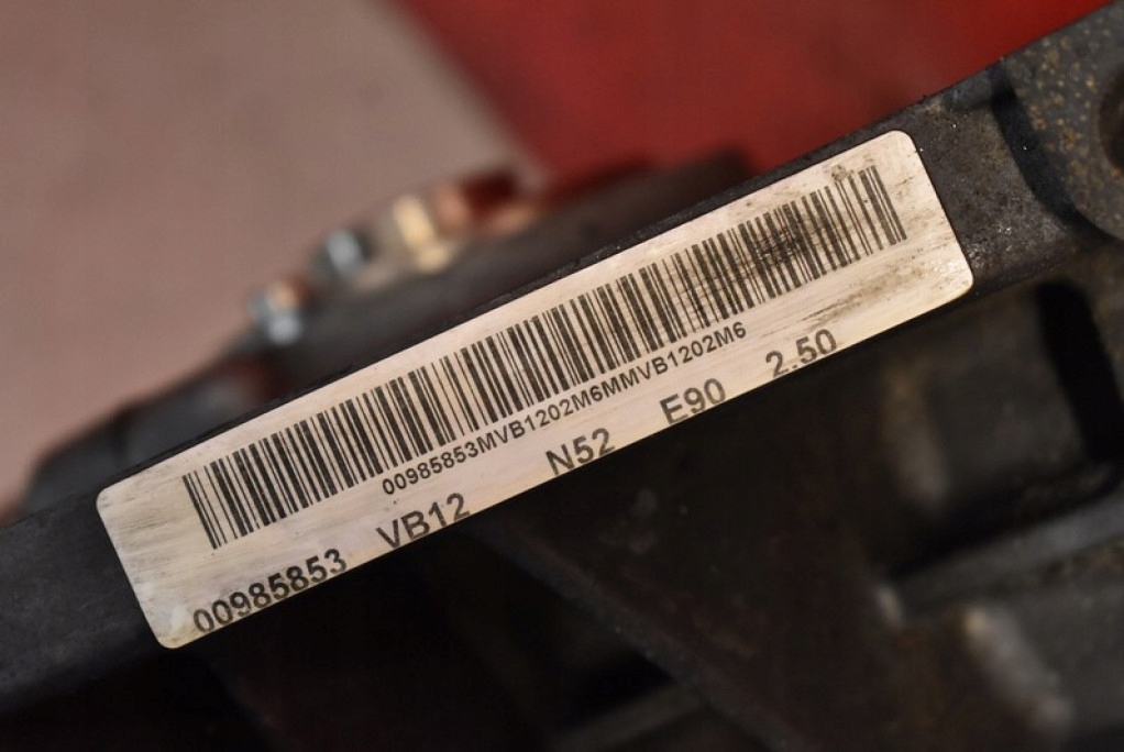 фото №9, Блок dół двигателя wał n52b25 bmw e90 e91 2.5i 218 km 04-10