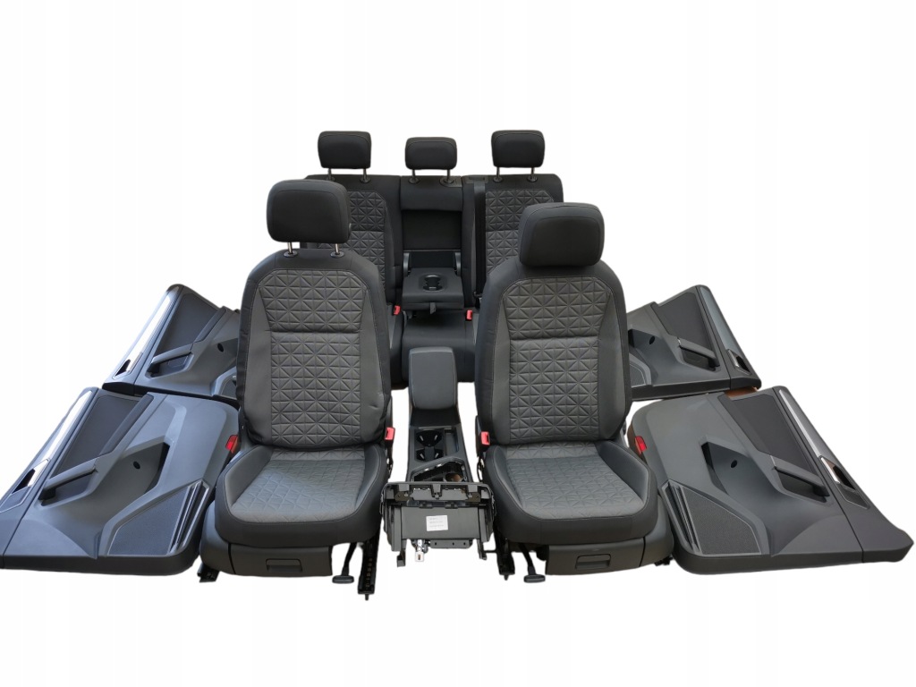 фото №1, Gd tiguan ii lift сидіння заднє сидіння салон оббивка комплект