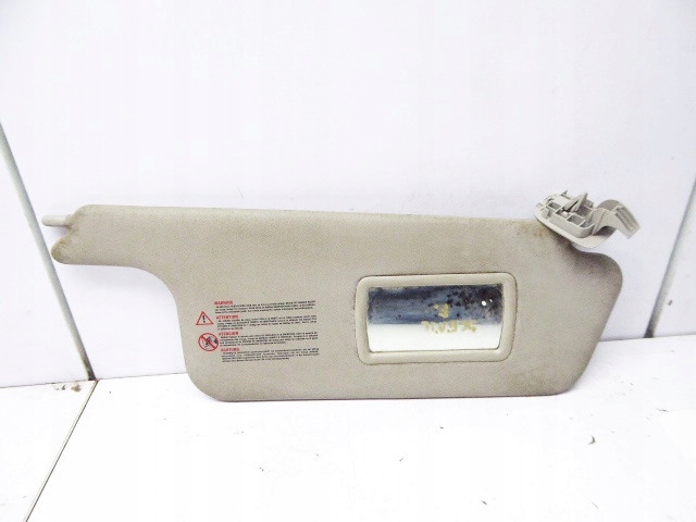 фото №1, Scenic ii 03-06 защита солнцезащитная правая козырёк