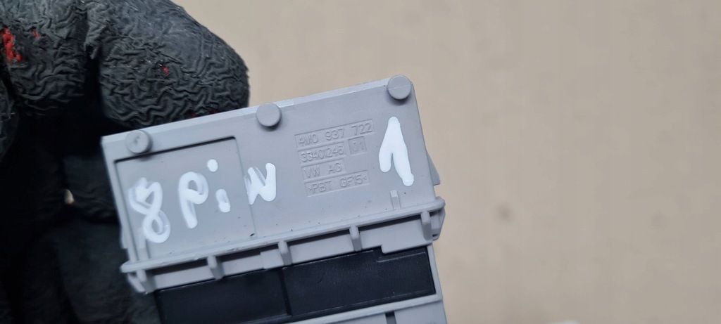 фото №5, Sq8 4m rsq8 q8 штекер колодка соединитель 4m0937722 sq7 4m q7