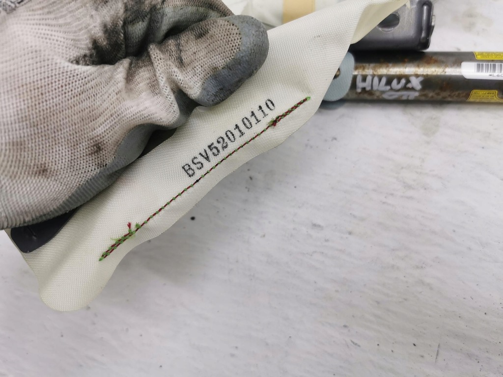 фото №9, Шторка безпеки подушка безпеки права toyota hilux vii lift 11-15