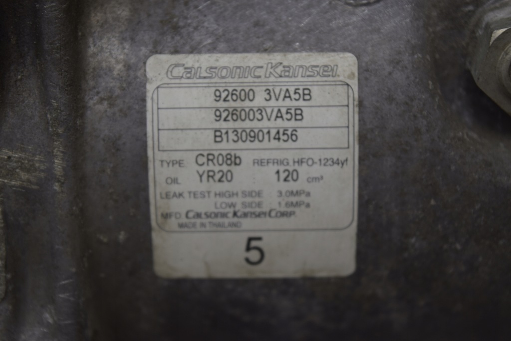 фото №10, Nissan note e12 1.2 компресор кондиціонера 50 tyś km