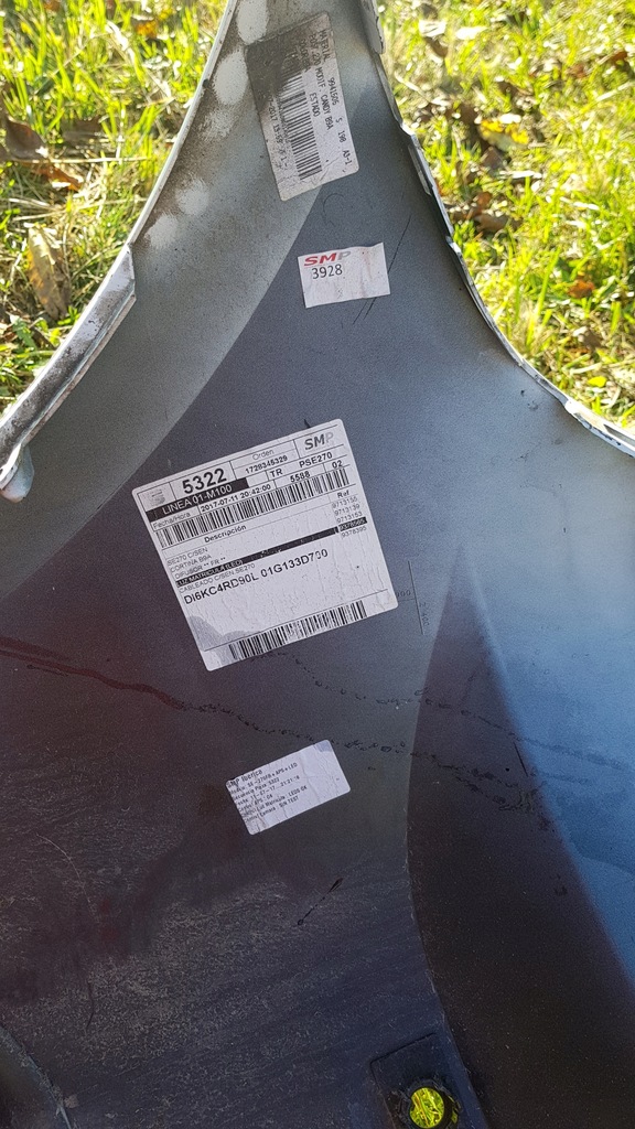 фото №6, Бампер задняя seat ibiza 17r lift candy weiss