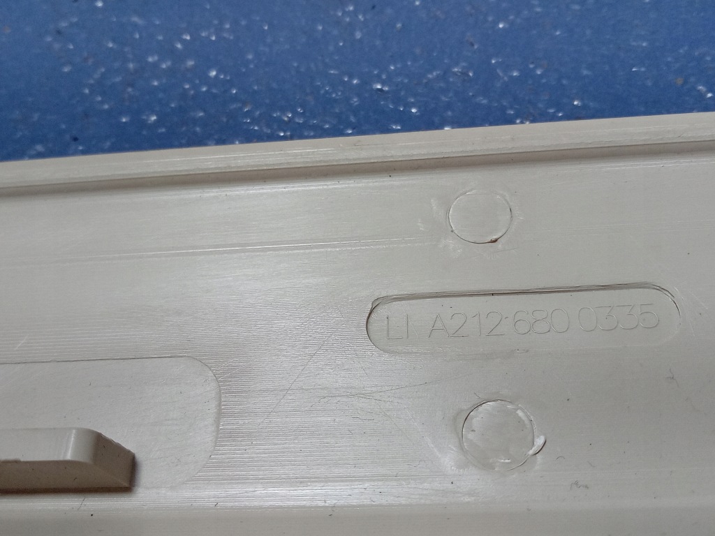 фото №4, Cls w218 молдинг декоративна поріг лівий перед a2186800135