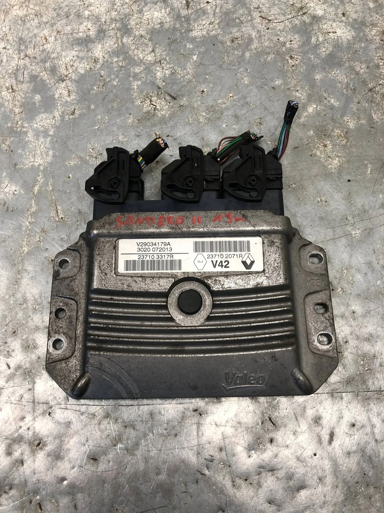 фото №1, Бортовой компьютер двигателя dacia sandero ii 237103317r