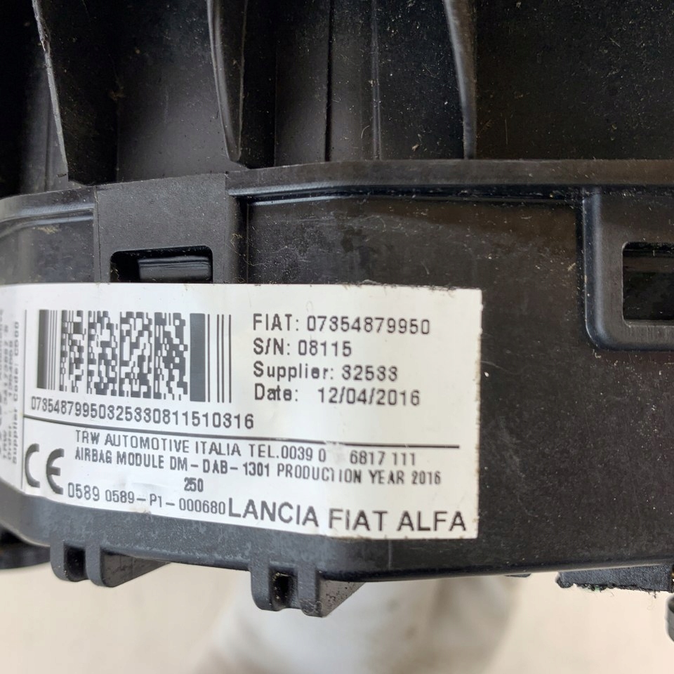 Подушка безпеки ліве подушка повітряна водія fiat ducato jumper boxer 3 16r Ціна