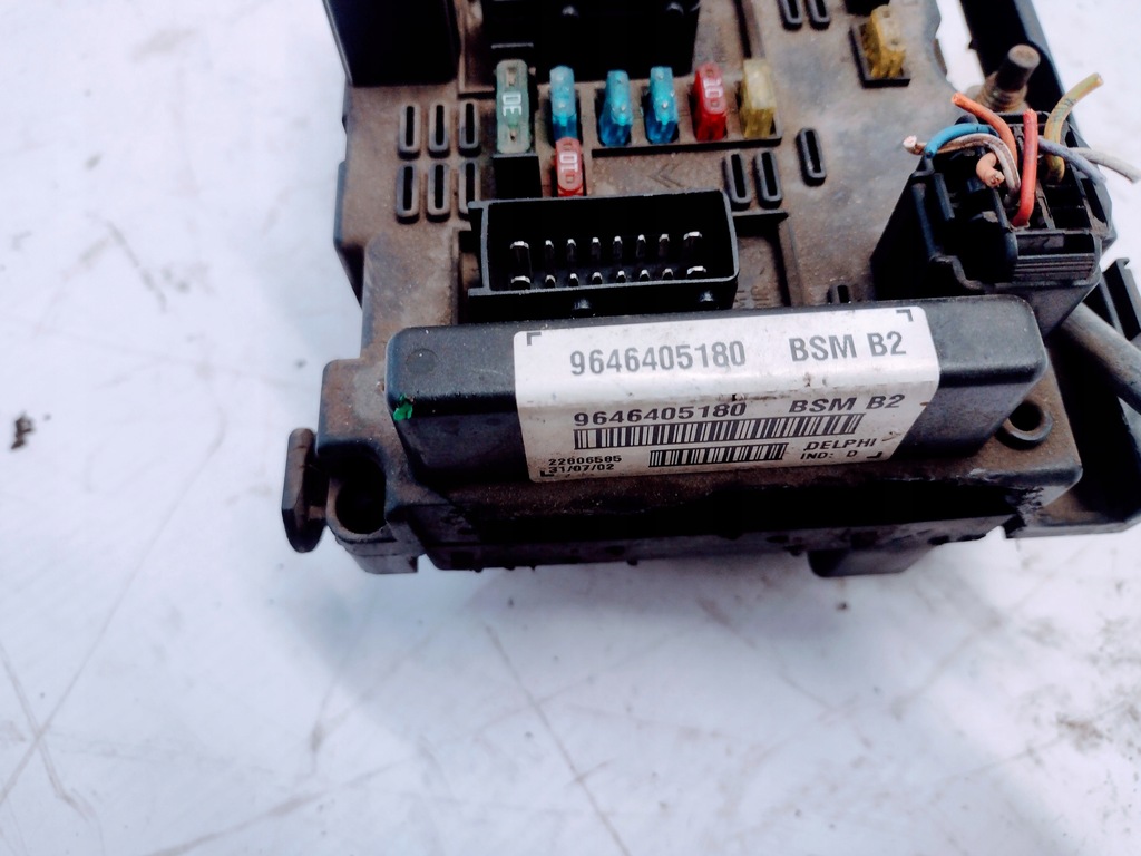 фото №3, Коробка запобіжників модуль bsm peugeot citroen