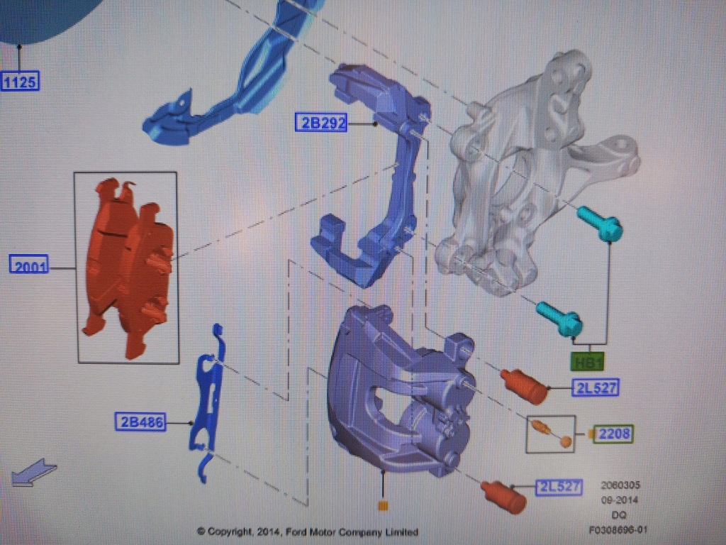 фото №6, Болт m14 edge 15- mondeo 14-22 s-max/galaxy 15-