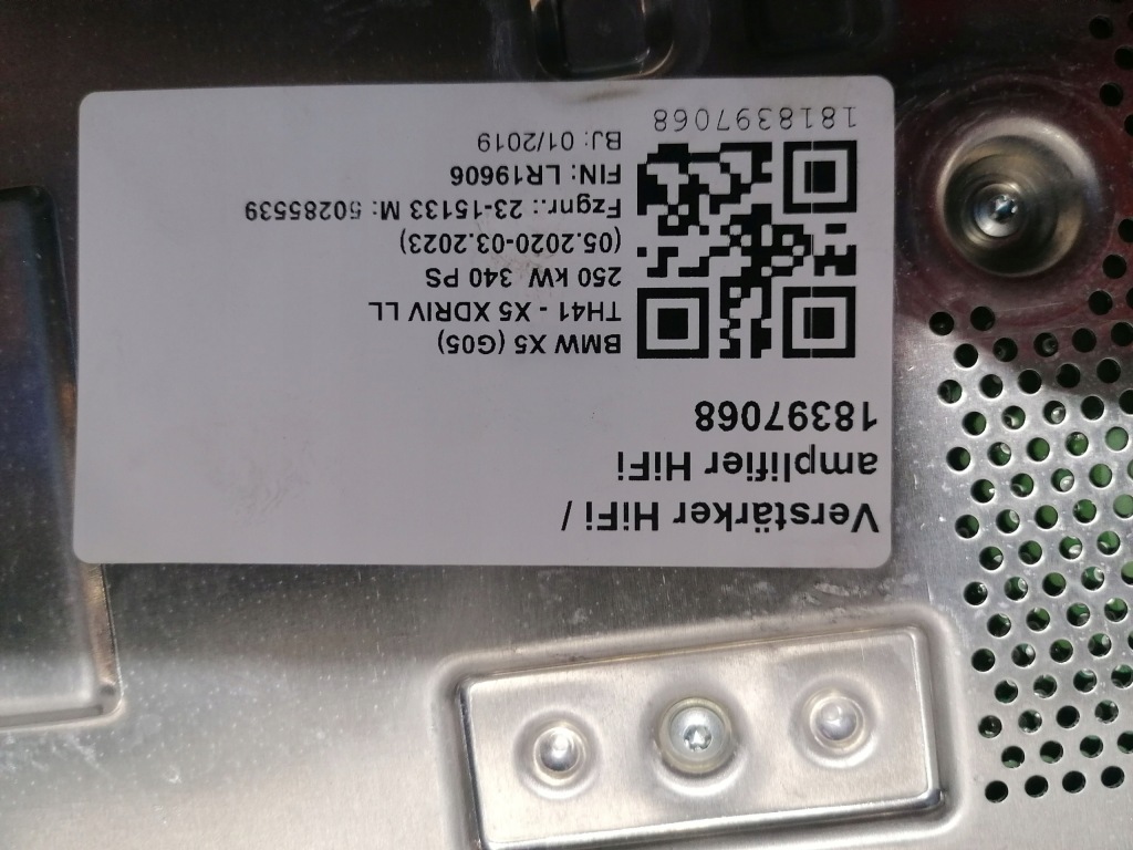 фото №6, Bmw x5 g05 x6 g06 підсилювач harman hifi 9433832