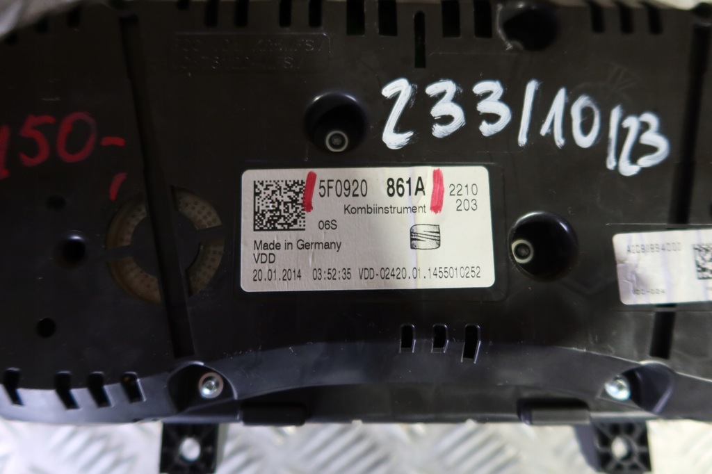 фото №7, Счетчик приборы seat leon iii 5f0920861a