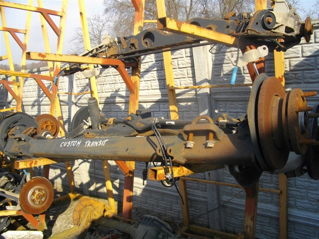 фото №1, Балка підвіска задня oś ford transit custom