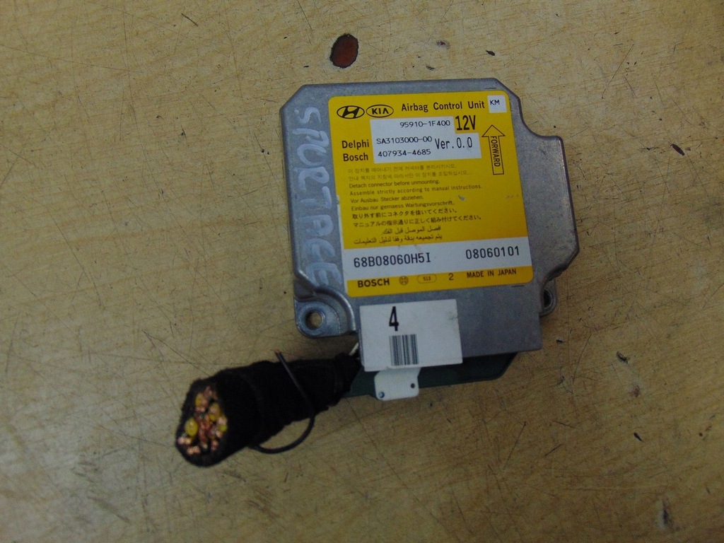 фото №1, Датчик модуль подушек подушка безопасности kia sportage ii 95910-1f400