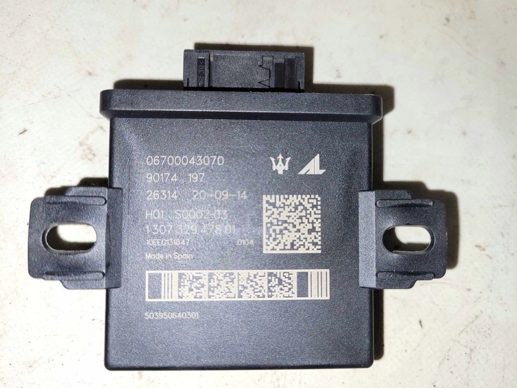 фото №1, Модуль блок управления света maserati ghibli 06700043070