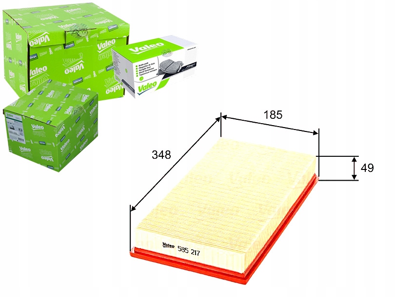 фото №1, Фильтр воздуха [valeo]
