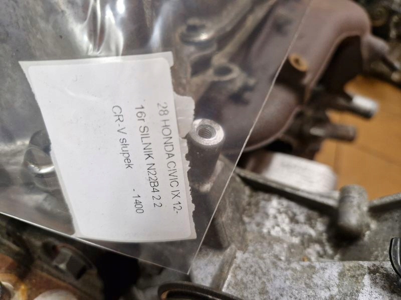 фото №10, Honda civic 9 ix crv cr-v 4 iv 2.2 i-dtec двигун блок двигуна n22b4