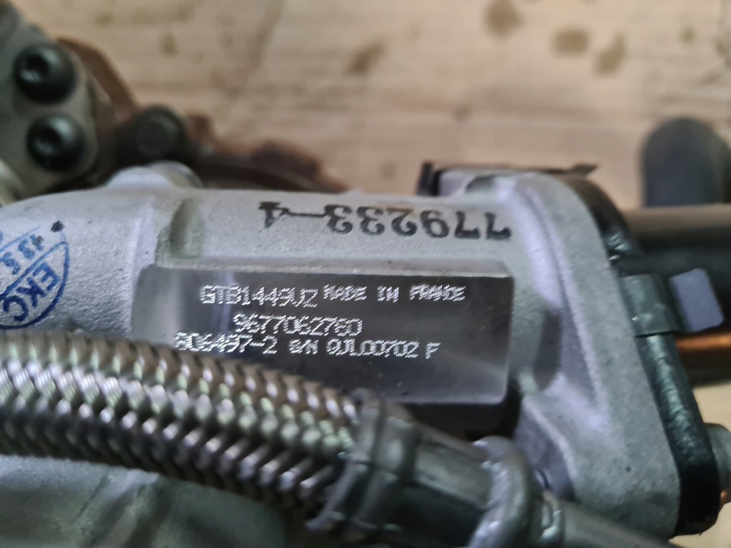 фото №5, Turbo турбонагнетатель 2.0 hdi 9677062780 peugeot 508 i citroen ds5 jak nowa