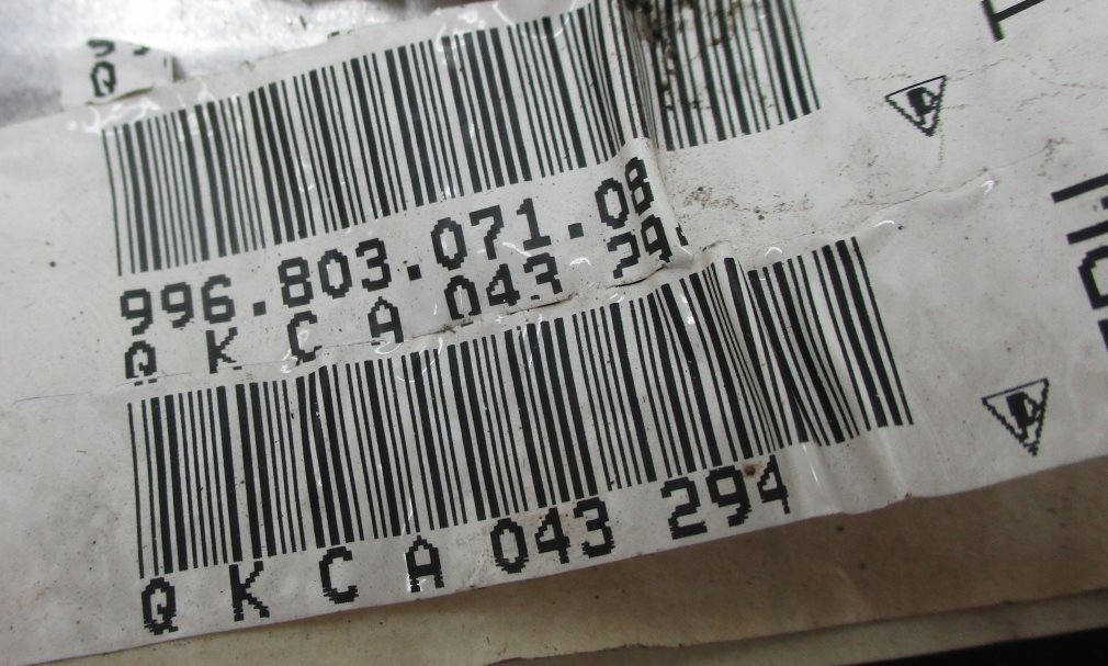 фото №5, Подушка подушка безопасности пассажира porsche оригинальный номер 99680307108