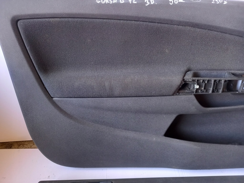 фото №4, Opel corsa d комплект обшивка дверей двері обшивки обшивка оббивка